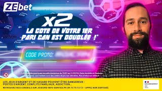 Bonus ZEbet  cotes doublées sur la CAN – Bonus exclusif RueDesJoueurs x ZEbet [upl. by Granniah492]