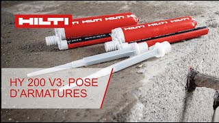 INTRODUCTION Hilti HITHY 200 R V3 Cheville chimique [upl. by Airotna797]