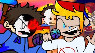 Vs Aflac REMASTERED  The End  FNF ANIMATION [upl. by Aliuqet951]