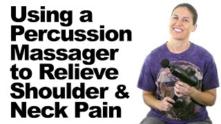 How to Use a Percussion Massage Gun for Shoulder amp Neck Pain Relief [upl. by Heda]