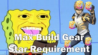 Maxed Build Gear How much Star Card and Real Money do you need  One Punch Man The Strongest [upl. by Longwood341]