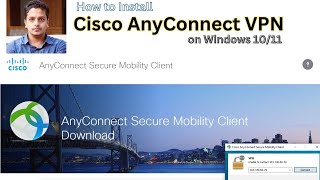 cisco anyconnect vpn client  How to Install Cisco AnyConnect VPN on Windows 10  Hamza Tech Tunes [upl. by Amikay]