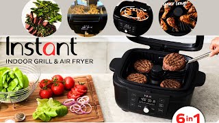 Instant Pot 6in1 Air Fryer and Indoor Grill  From the Makers of Instant Pot  6in1 Air Fryer [upl. by Ylecara]