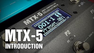 MusicomLab MTX5 MIDI Controller Introduction [upl. by Seigel112]