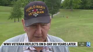 99yearold veteran remembers Normandy on DDay [upl. by Rosetta]