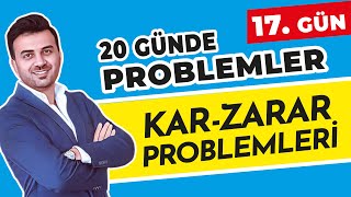 KAR ZARAR PROBLEMLERİ  17 GÜN  20GündeProblemlerKampı [upl. by Jordison321]