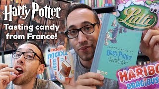 UNBOXING HARRY POTTER GERMAN amp FRENCH SPECIAL EDITION plus TASTING CANDY FROM FRANCE [upl. by Maitland]