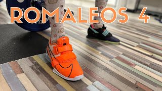 NIKE ROMALEOS 4 vs REEBOK LEGACY ✦ TEST ✦ HEXXEE Socks ✦ 4K [upl. by Buxton726]