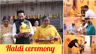 HALDI CERMONY 😇 Daaku307 vlog [upl. by Gnouhk907]