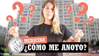 INSCRIPCIÓN A MEDICINA  UBA ARGENTINA  TUTORIAL paso por paso [upl. by Cutcliffe]