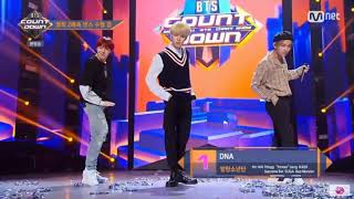 BTS  DNA 2x Faster  BTS COUNTDOWN 20171012 [upl. by Eadith]