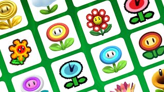 Every Single Flower In Mario Ever [upl. by Irreg941]