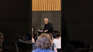 Plácido Domingo first rehearsal with Verbier Festival Orchestra Verbier 2023 [upl. by Lily113]