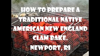 Traditional New England Clam Bake  How To [upl. by Lody]