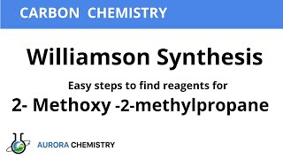 Williamson synthesis  Preparation of 2Methoxy2methylpropane [upl. by Colwen]