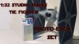 PhotoEtch set for AMTs 132 Studio Series Tie Fighter [upl. by Eycal]