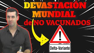 VARIANTE DELTA Síntomas tratamiento y RIESGO DE MUERTE en NO VACUNADOS [upl. by Arualana]