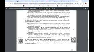 La ATT REGLAMENTO PARA EL REGISTRO NACIONAL DE APLICACIÓN DIGITAL PARA TRANSPORTE DE PASAJEROS  ATP [upl. by Elok]