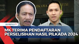 FULL Perkembangan MK Terima Pendaftaran Perselisihan Hasil Pilkada 2024 Berapa Jumlah Pemohon [upl. by Aisac]