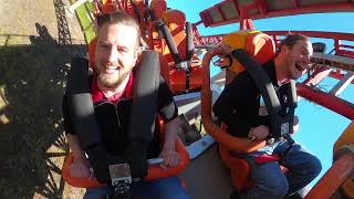 Cedar Point Maverick roller coaster POV [upl. by Denver844]