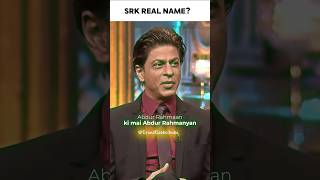 Shahrukh Khan Real Name 😳 shorts srk viralbollywood [upl. by Beatrisa]