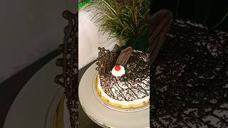 black forest cake simple and easy design to beginners [upl. by Annibo]