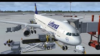 FSX  FSCloud  WSSS Singapore  VHHH Hong Kong  Lufthansa Airbus A330300 [upl. by Adnauqahs986]