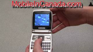 The Samsung Cleo of Bell Mobility  wwwMobileInCanadacom [upl. by Ecirtal]