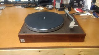 1961 Acoustic Research AR XA Turntable Restoration [upl. by Nauqyaj]