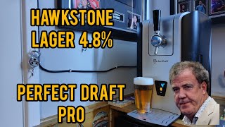 Hawkstone lager 48  Perfect draft pro  Philips perfect draft  review No 1212 [upl. by Auqenet]