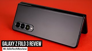 Samsung Galaxy Z Fold 3 Review [upl. by Hacissej699]