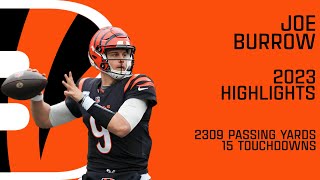 Joe Burrow  2023 Highlights [upl. by Judas]