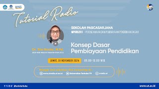 Konsep Dasar Pembiayaan Pendidikan  MPDR5201 Perencanaan dan Pembiayaan Pendidikan Dasar [upl. by Alracal147]