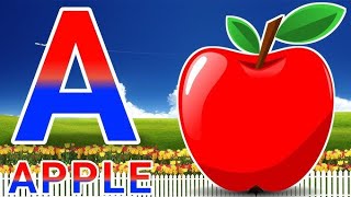 Phonics Song 2 with TWO Words in 3D  A For Apple  ABC Alphabet Songs 24 [upl. by Oderfla]