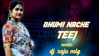 DHM NACHE DHUMI NACHAAETHI RE TEEJ SONG 2014  NEW BANJARA DJ SONG  REMIX BY DJ RAJU MLG [upl. by Ardnasac]