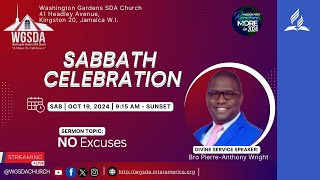 SAB AM  Sabbbath Celebration  Bro Pierre Anthony Wright  October 19 2024 [upl. by Luigino]