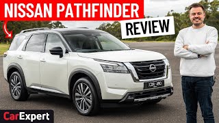 2023 Nissan Pathfinder review inc 0100 autonomy amp reverse test 7 seat luxury [upl. by Karry]