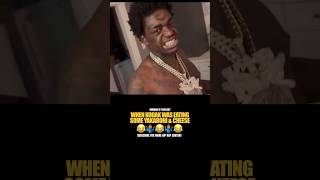 Kodak Black eating some Yak amp Cheese 🔥😂💯 kodakblack hiphop rap [upl. by Eselahs]