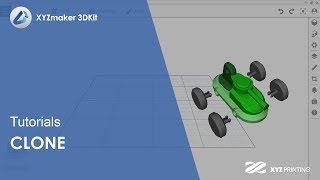 XYZmaker 3DKit Tutorials l Clone [upl. by Ahterod777]