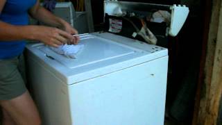 How To Repair An Over Filling KenmoreWhirlpool Washing Machine [upl. by Publea]