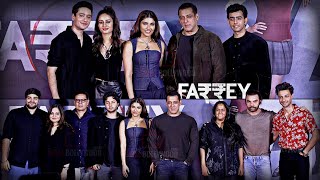 UNCUT  FARREY Official Trailer Launch  FULL HD VIDEO  Salman Khan’s Niece Alizeh Debut Movie [upl. by Justinian]