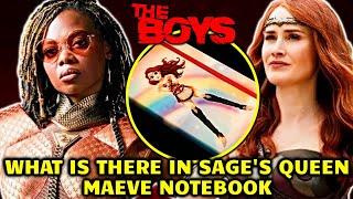 What Is There In Queen Maeve Notebook That Sage Threw On The Table Why Did She Leave It In 7 HQ [upl. by De572]