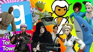 TTT WITH EVERYONE  Gmod TTT XXL [upl. by Airdnalahs]