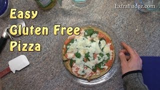 Farinata based Gluten Free Pizza Recipe Demonstration [upl. by Aiht]