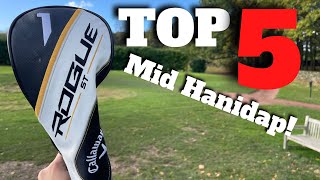 TOP 5 DRIVERS for MID HANDICAP GOLFERS Part 1 [upl. by Enimrac]