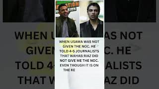 WAHAB RIAZ ON USAMA MIR [upl. by Malissa]