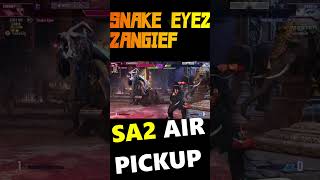 SA2 AIR PICKUP SF6 Snake Eyez Zangief World Top Class  sf6 sf6zangief sf6 streetfighter6 [upl. by Nacim]