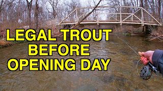 Pa Trout Fishing 2024 BEFORE OPENING DAY [upl. by Tsirhc]