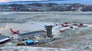 Live Nuuk airport “Construction Tour” 27092024 [upl. by Niroc]