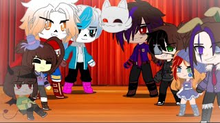 •Undertale Vs Aftons Singing battleTHIS TOOK SO LONG FOR MY FINGERS 💀FandomWorld203• [upl. by Bensky]